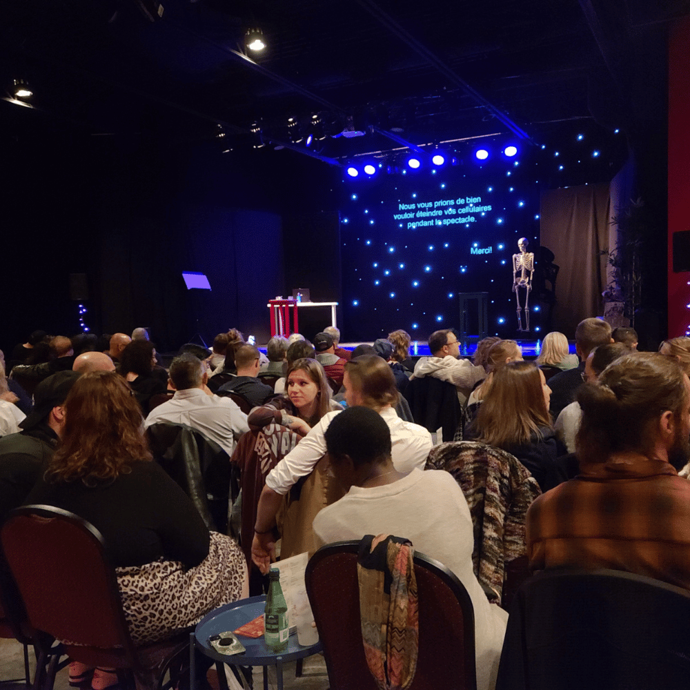 Show for 3 people - La Comédie de Montréal Theater