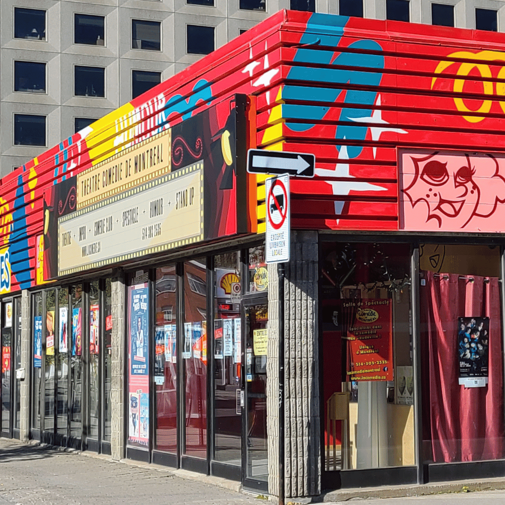 Show for 3 people - La Comédie de Montréal Theater