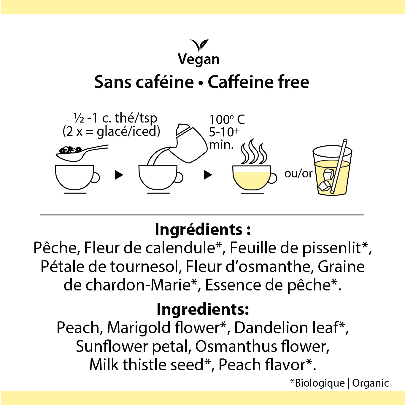 Tisane Tournesol