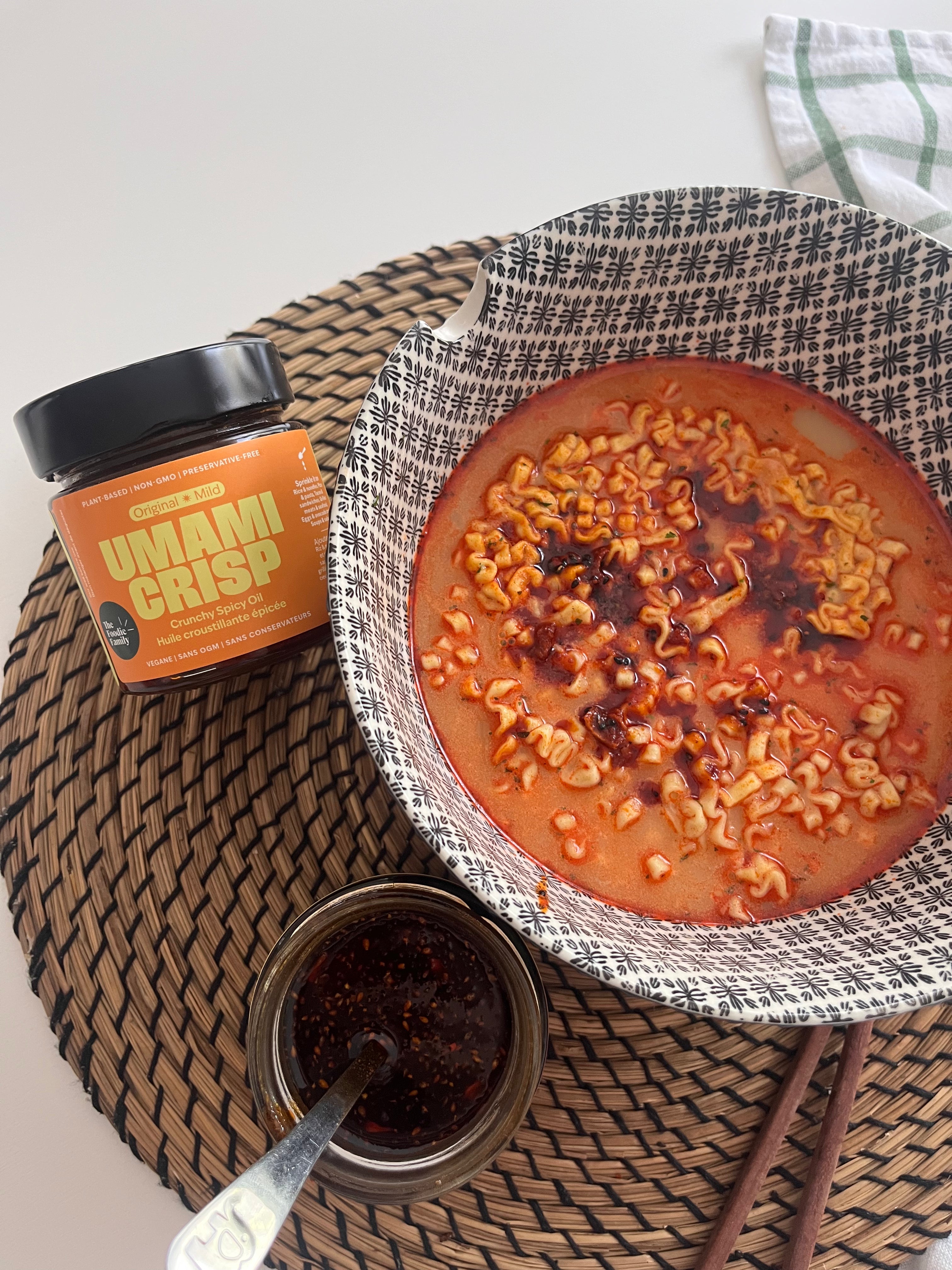 Huile croustillante épicée - Umami Crisp Originale