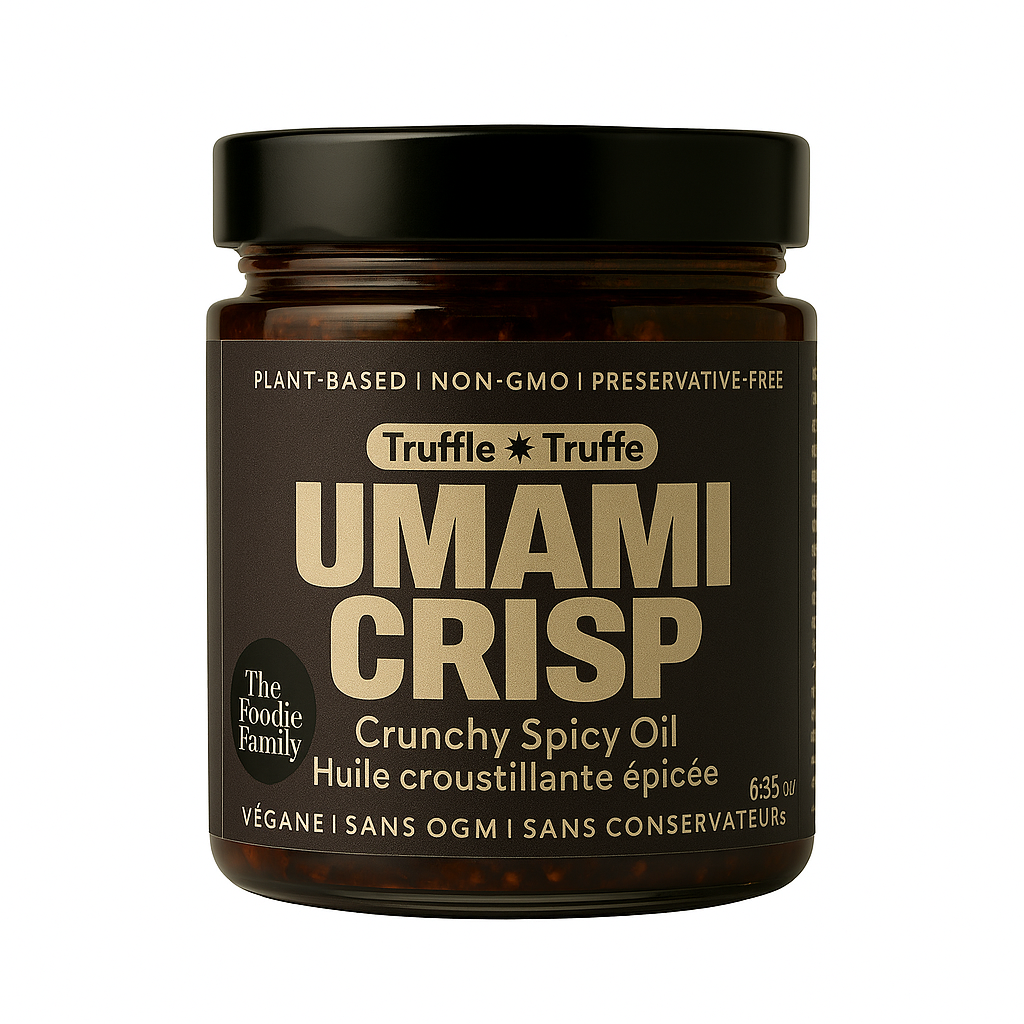 Huile croustillante épicée - Umami Crisp - Truffe