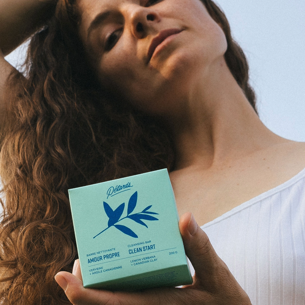 Barre nettoyante exfoliante Amour Propre - Verveine du Québec