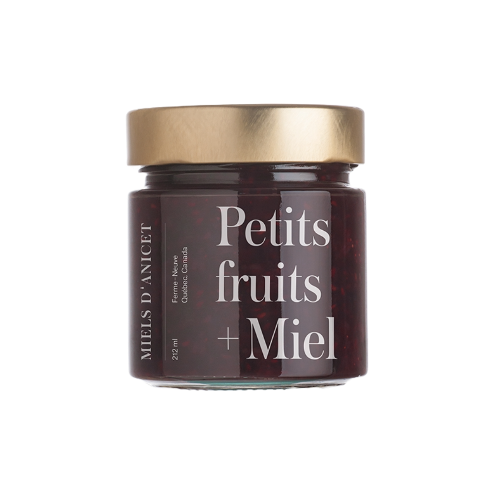Tartinade aux petits fruits et miel