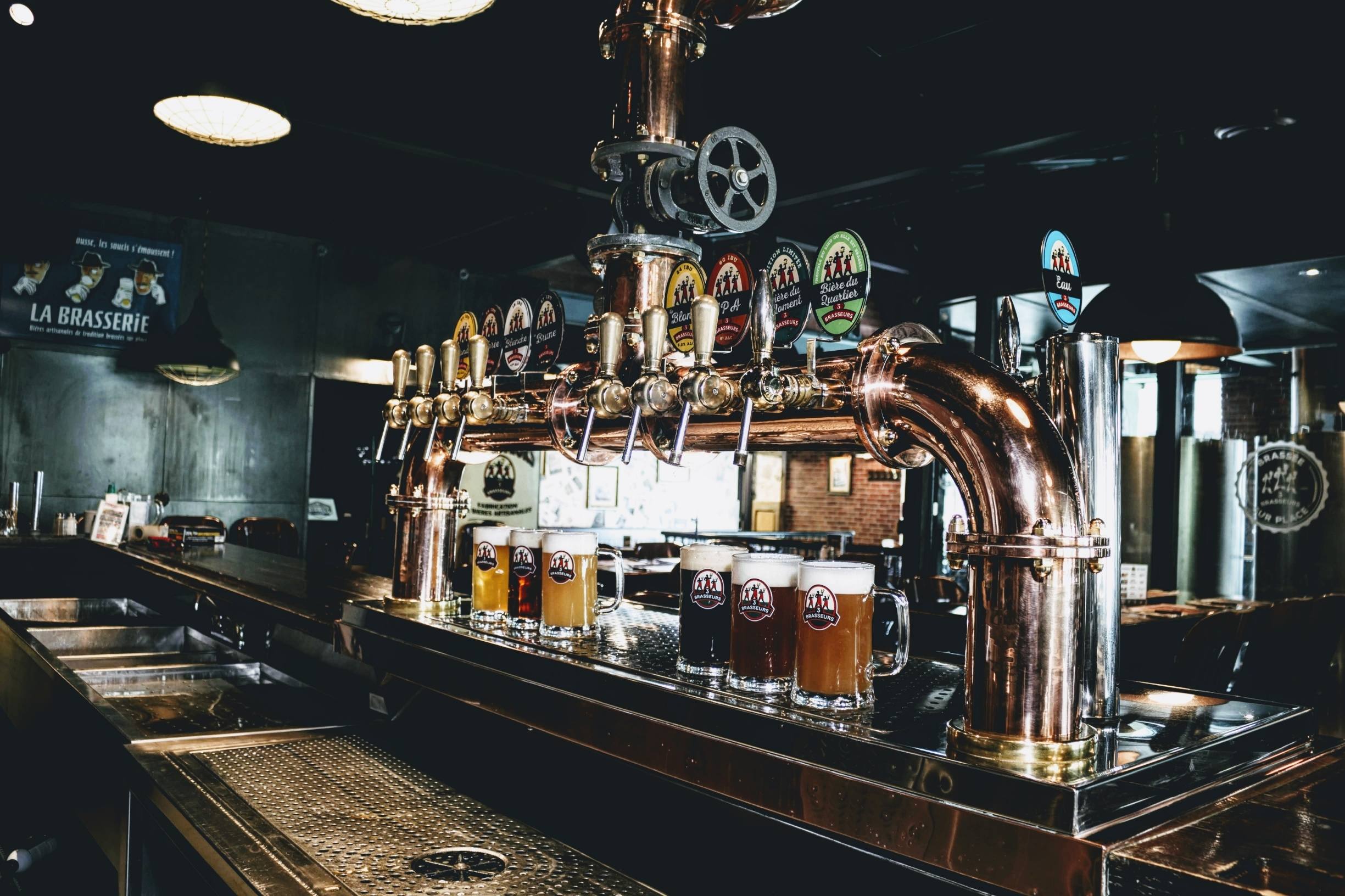 Beers and Flammekueche for 2 people - 3 Brewers - Grande Allée