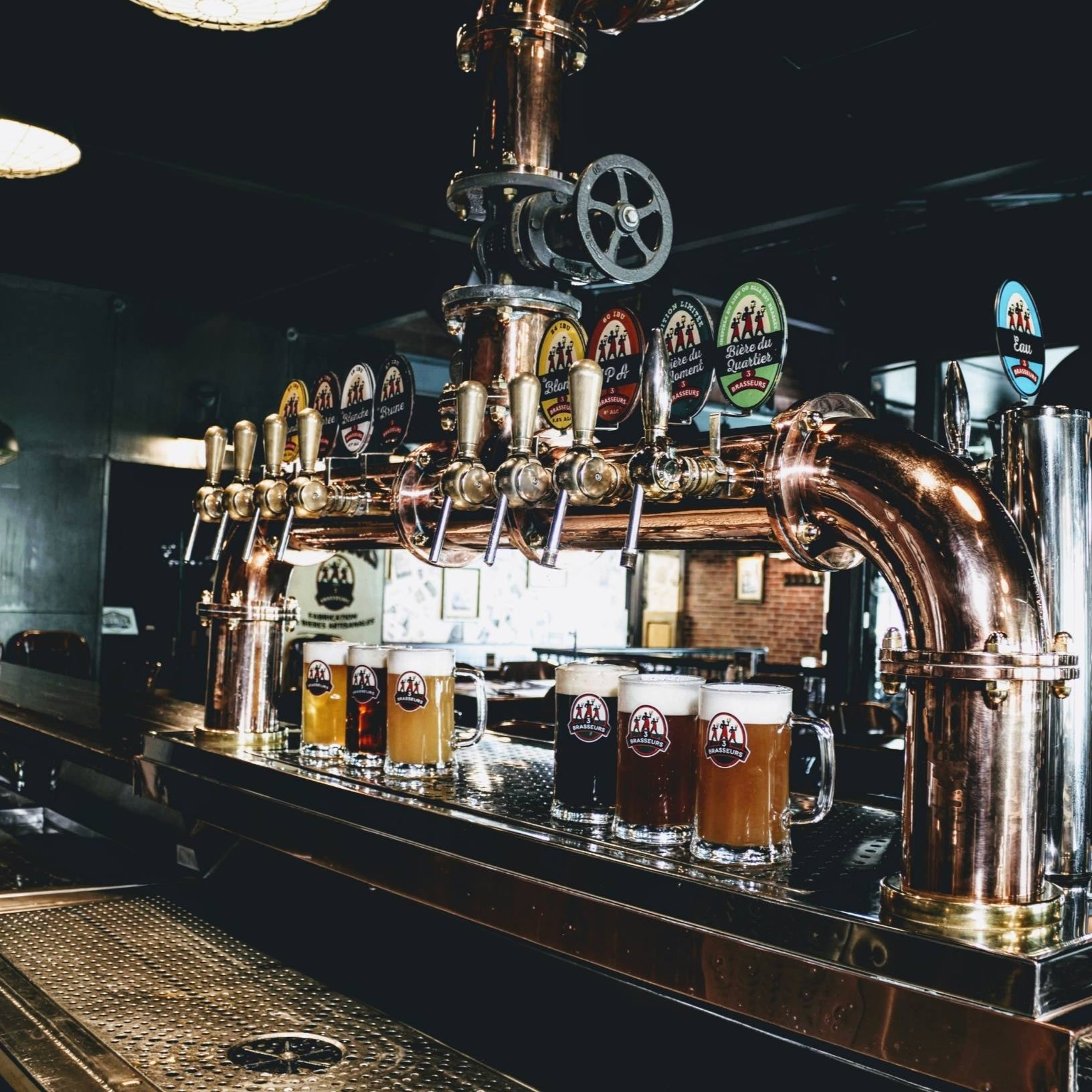 Meal for 2 people - 3 Brasseurs - Capital