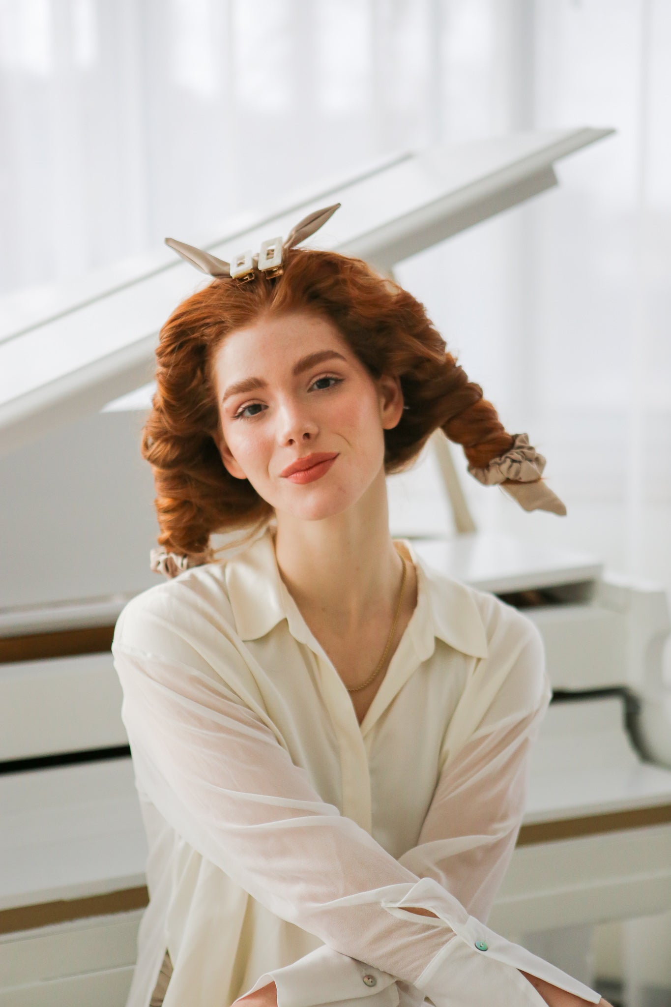 Accessoire à friser les cheveux sans chaleur