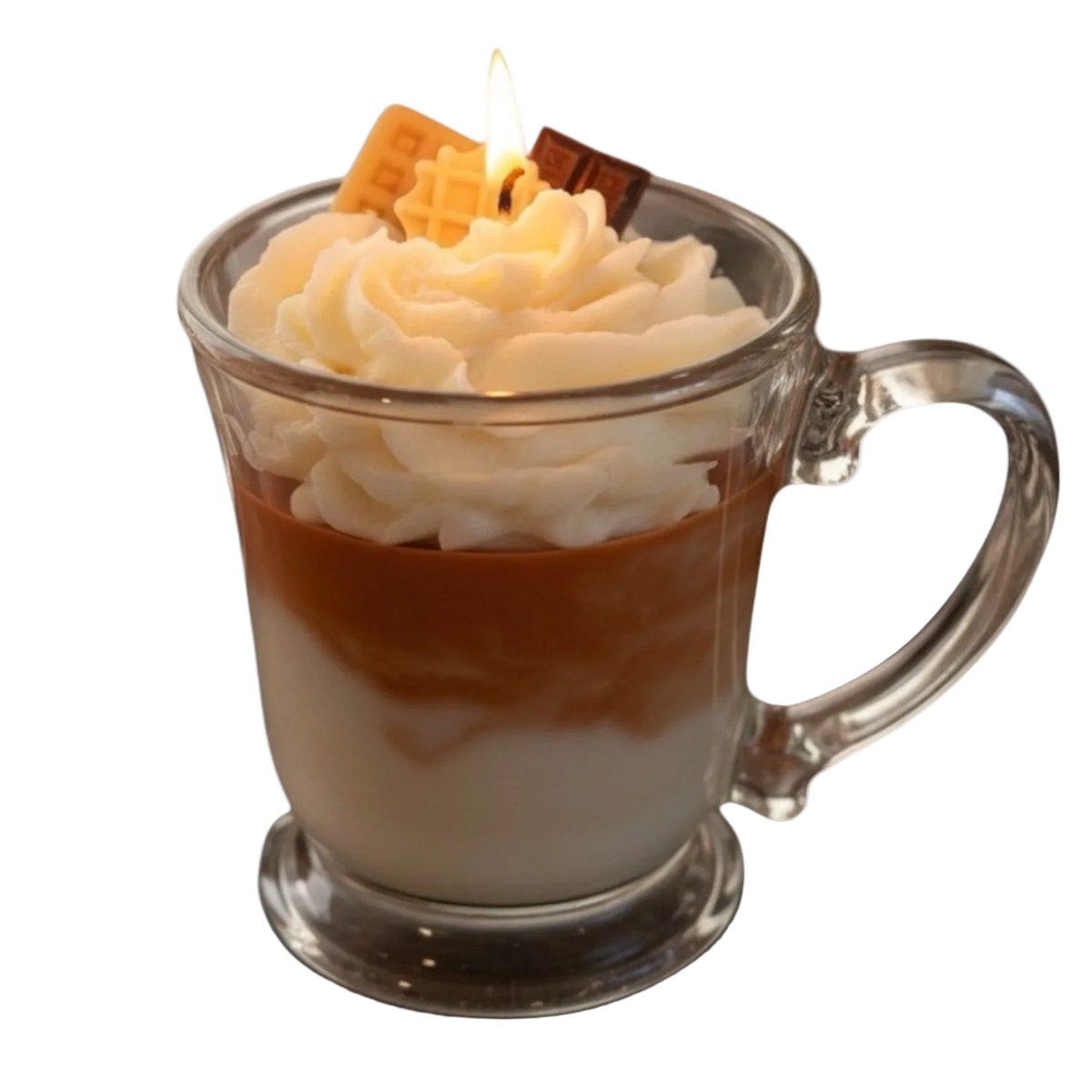 Latté au caramel