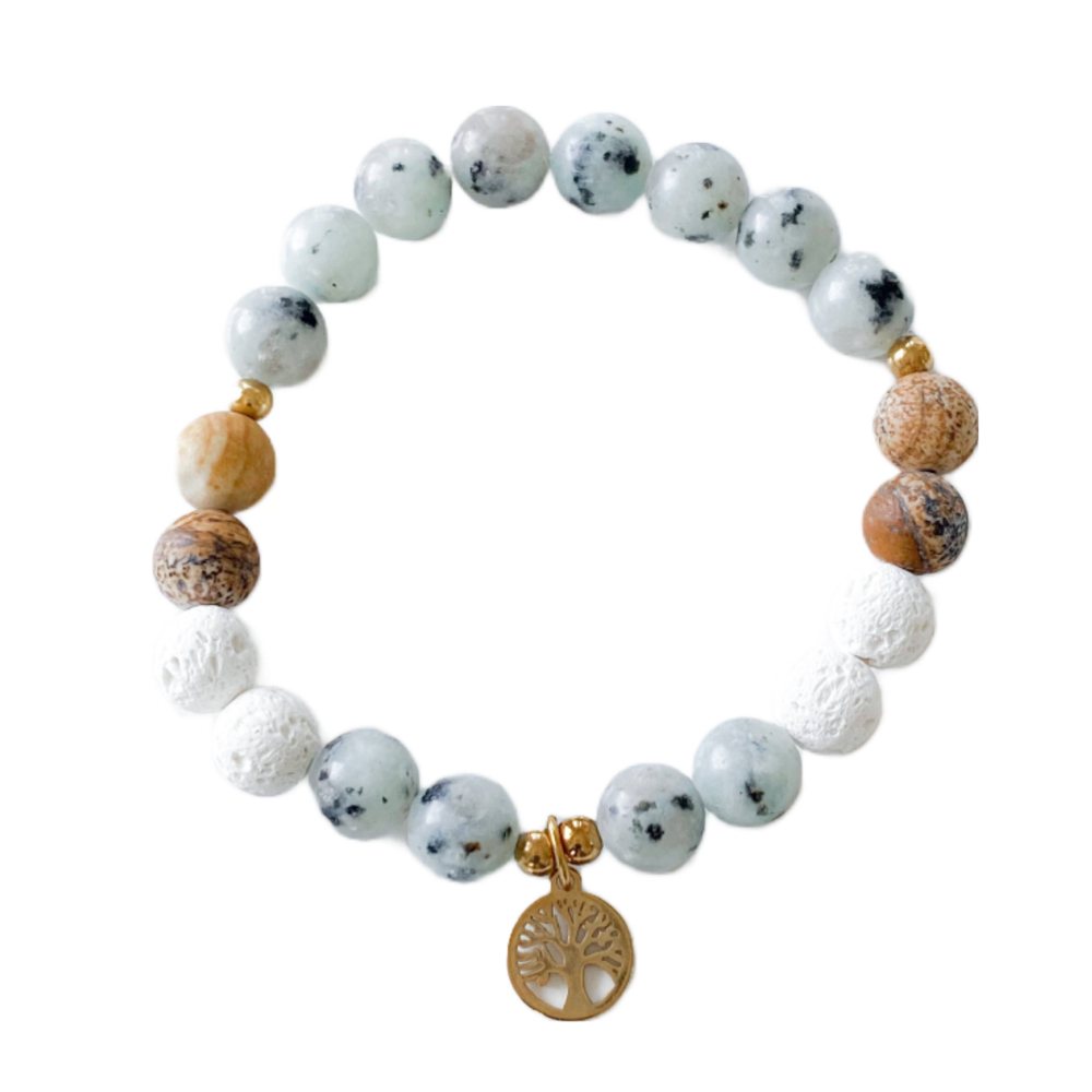 Cupimatch Bracelet Diffuseur D'Huiles Essentielles Arbre De Vie