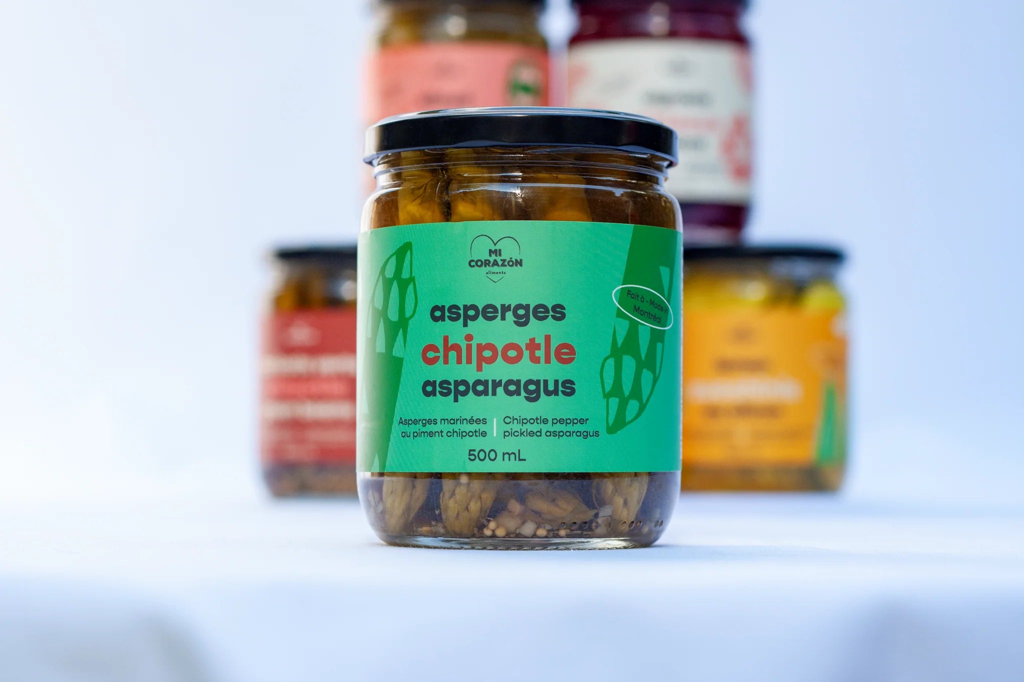 Asperge marinés chipotle