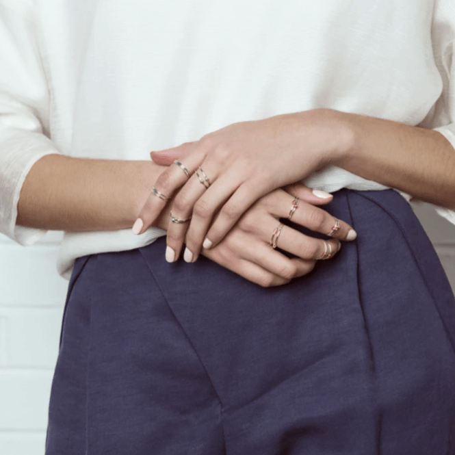 Bagues à empiler (lot de 3)