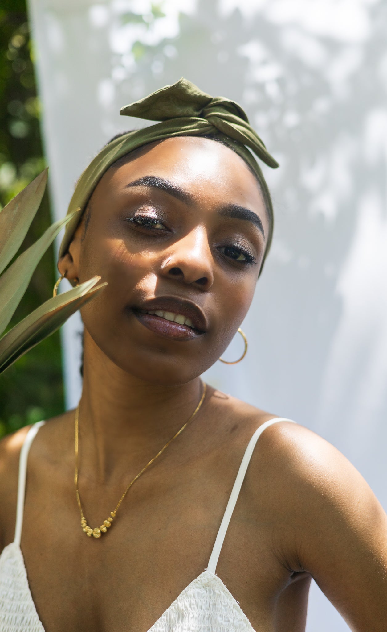 Bandeau à torsader avec tige de métal intégrée