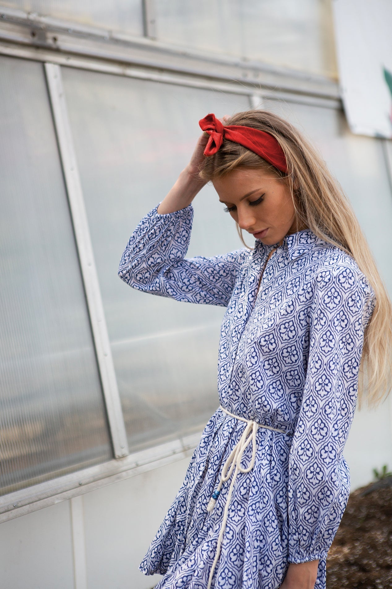 Bandeau à torsader avec tige de métal intégrée