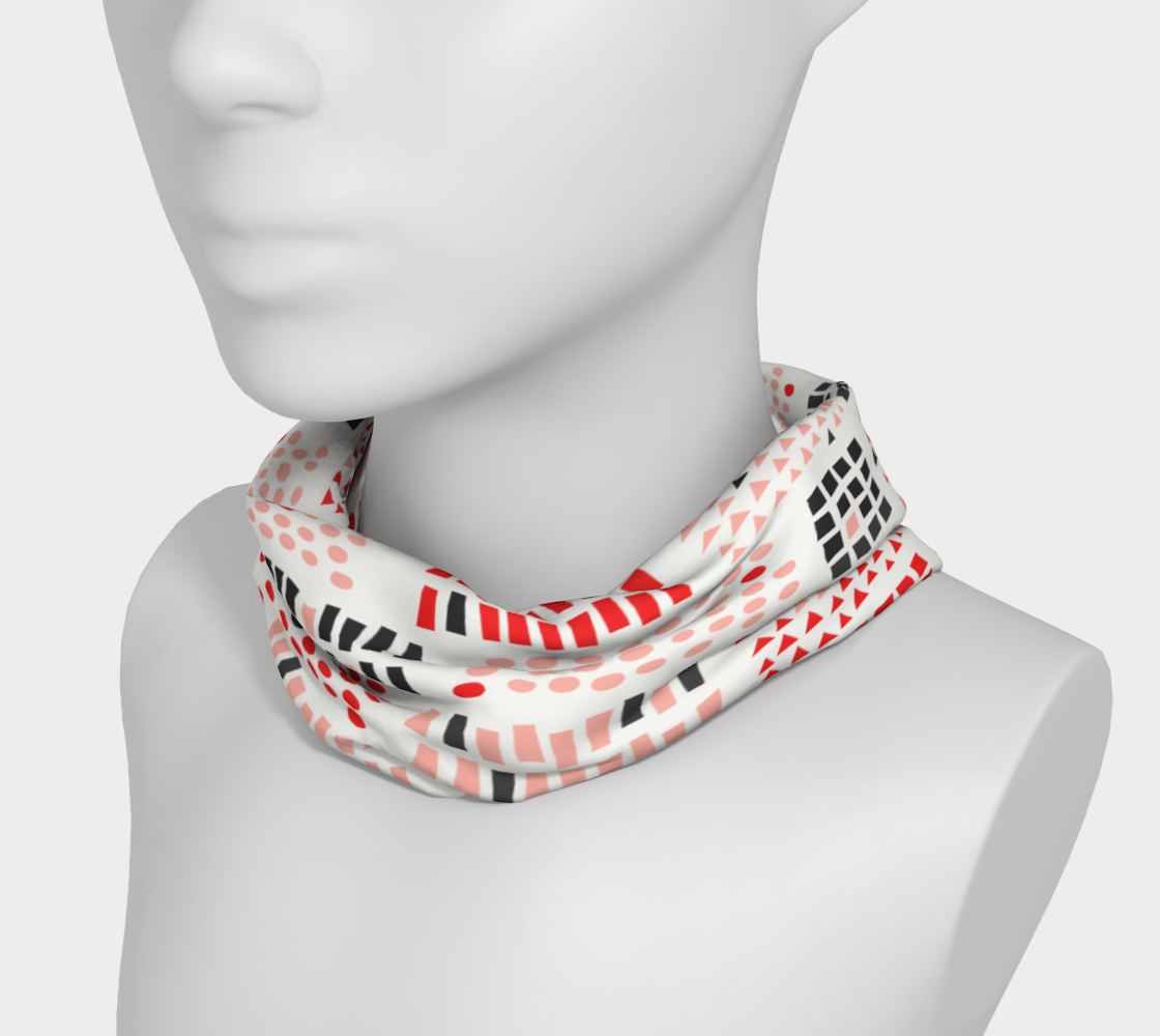 Bandeau ou foulard en galets et pierres