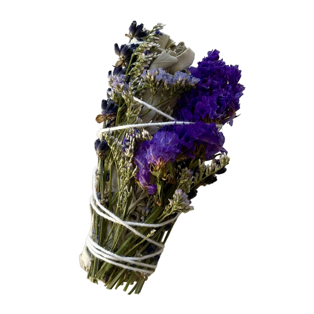 Bâton de sauge blanche | Caspia + statice