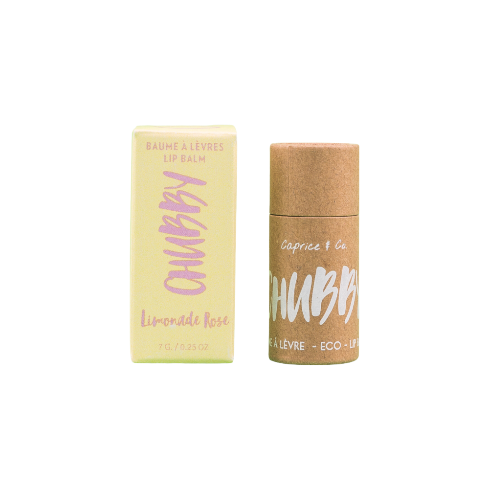 Baume à lèvres vegan compostable