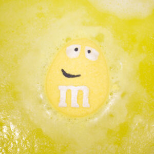 Bombe de bain M&M