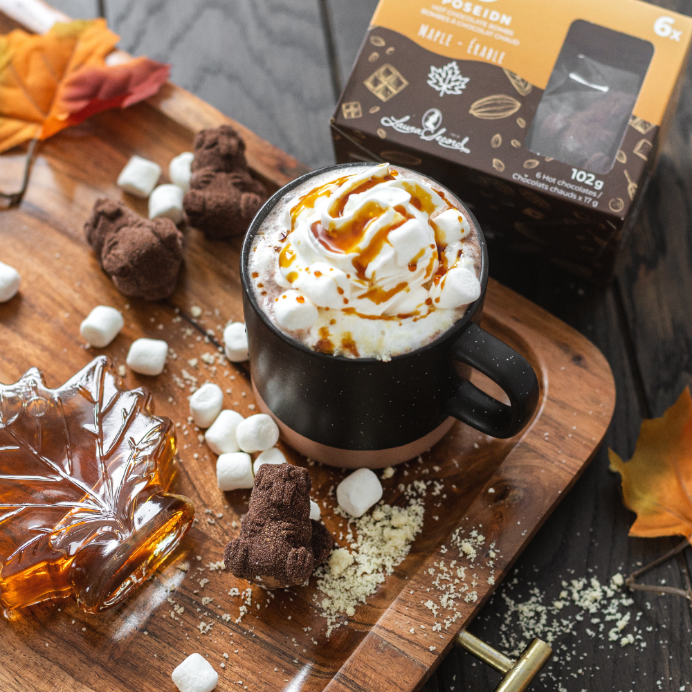 Bombes à chocolat chaud - Érable