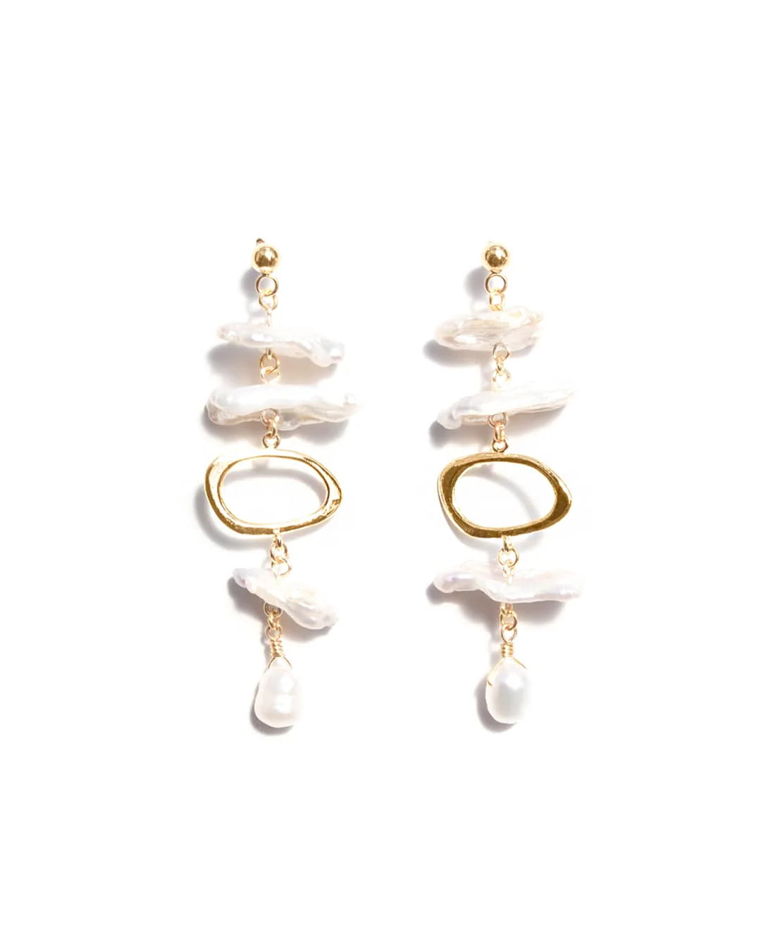 Boucles d'oreille - Biwa