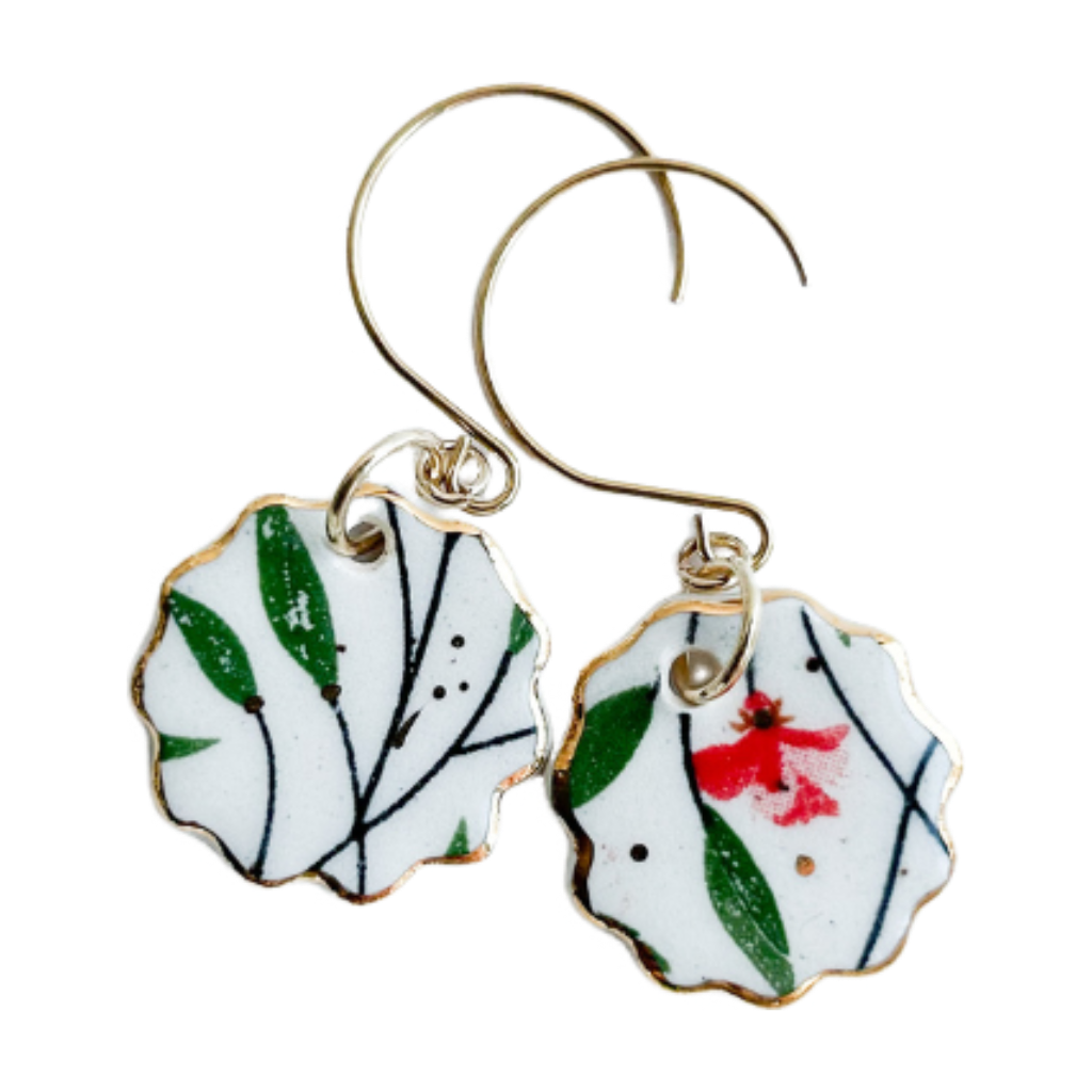 Ceramic earrings - WAM 0010