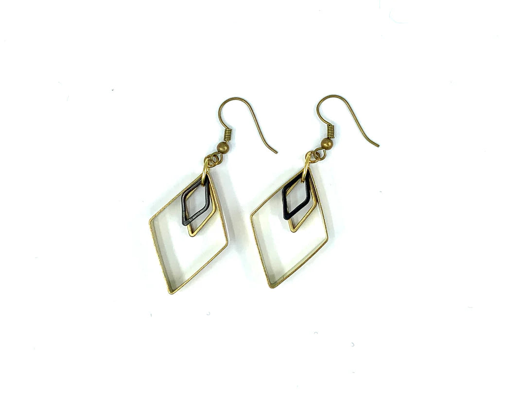 Boucles d'oreilles en diamant - Triple Threat