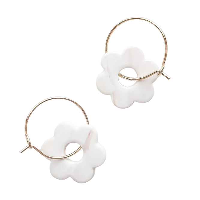 Boucles d'oreilles - Mini Marguerite