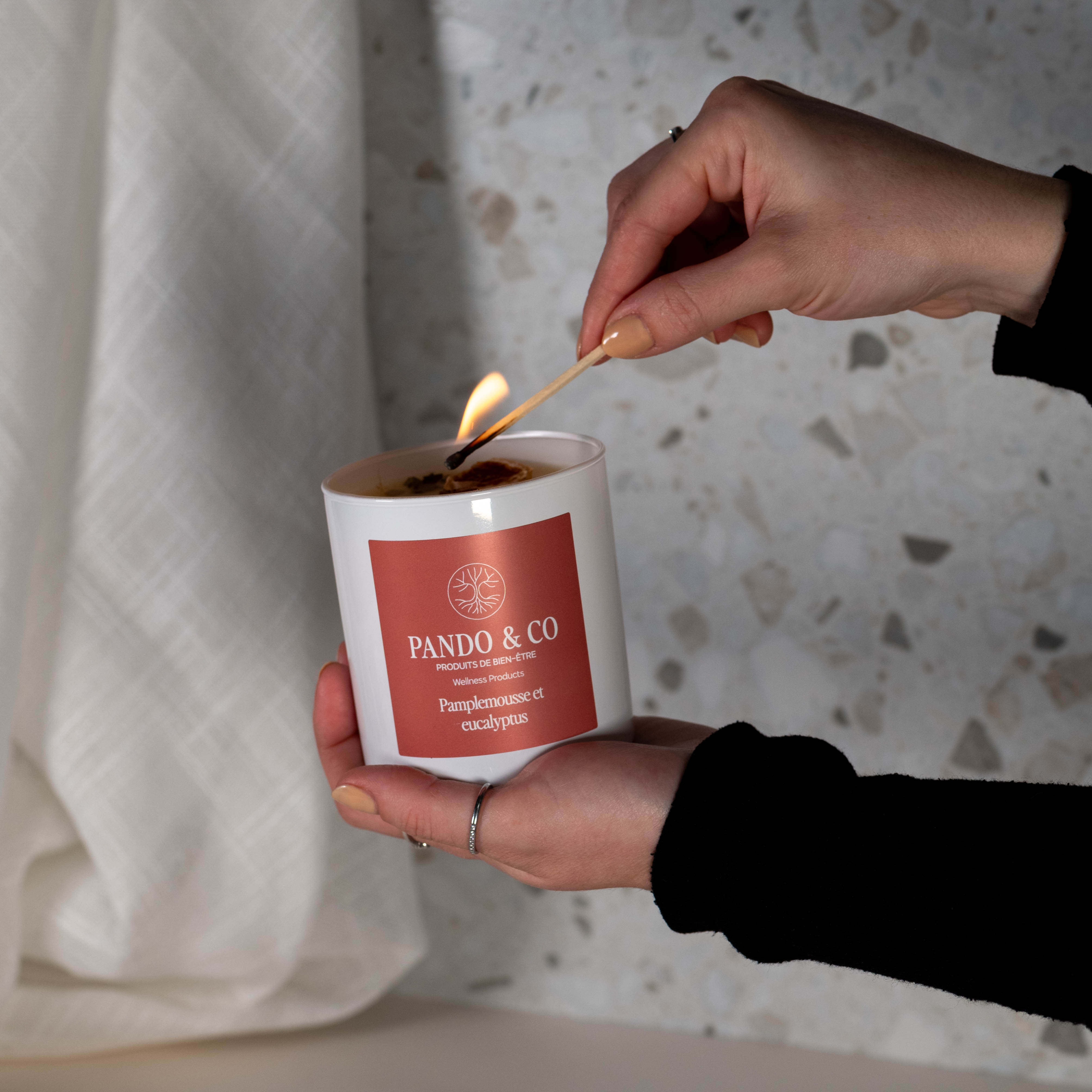 Bougie - Pamplemousse & eucalyptus
