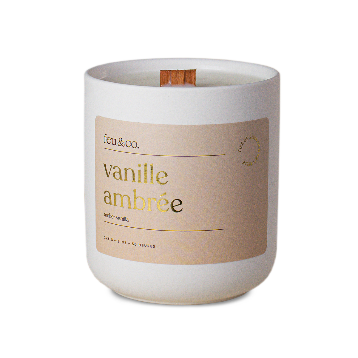 Bougie - Vanille ambrée