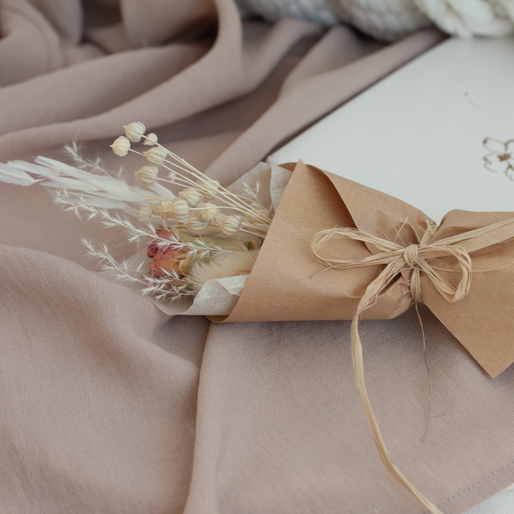 Bouquet de fleurs séchées - Moment juste pour moi