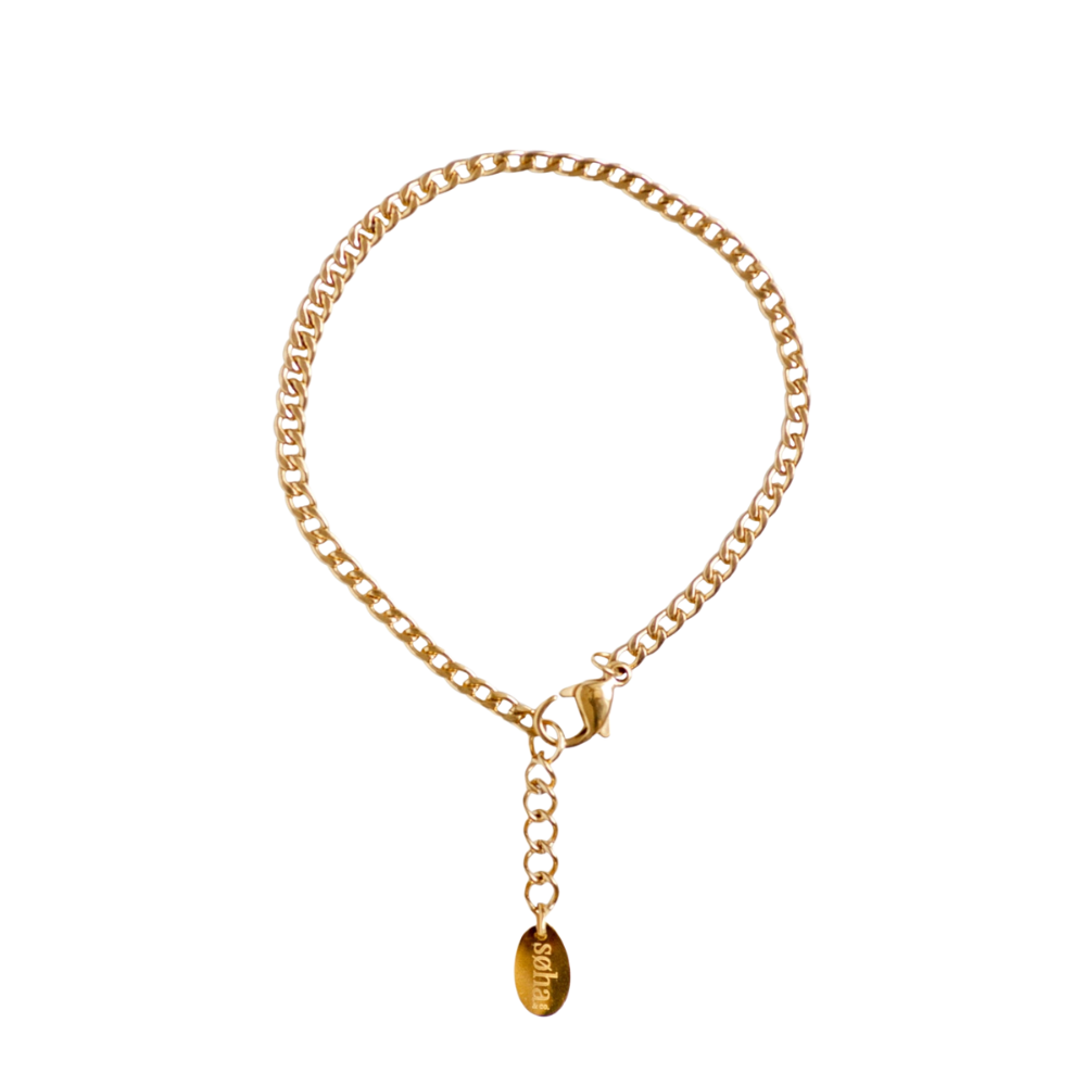 Bracelet en chaîne en acier inoxydable - Sapa