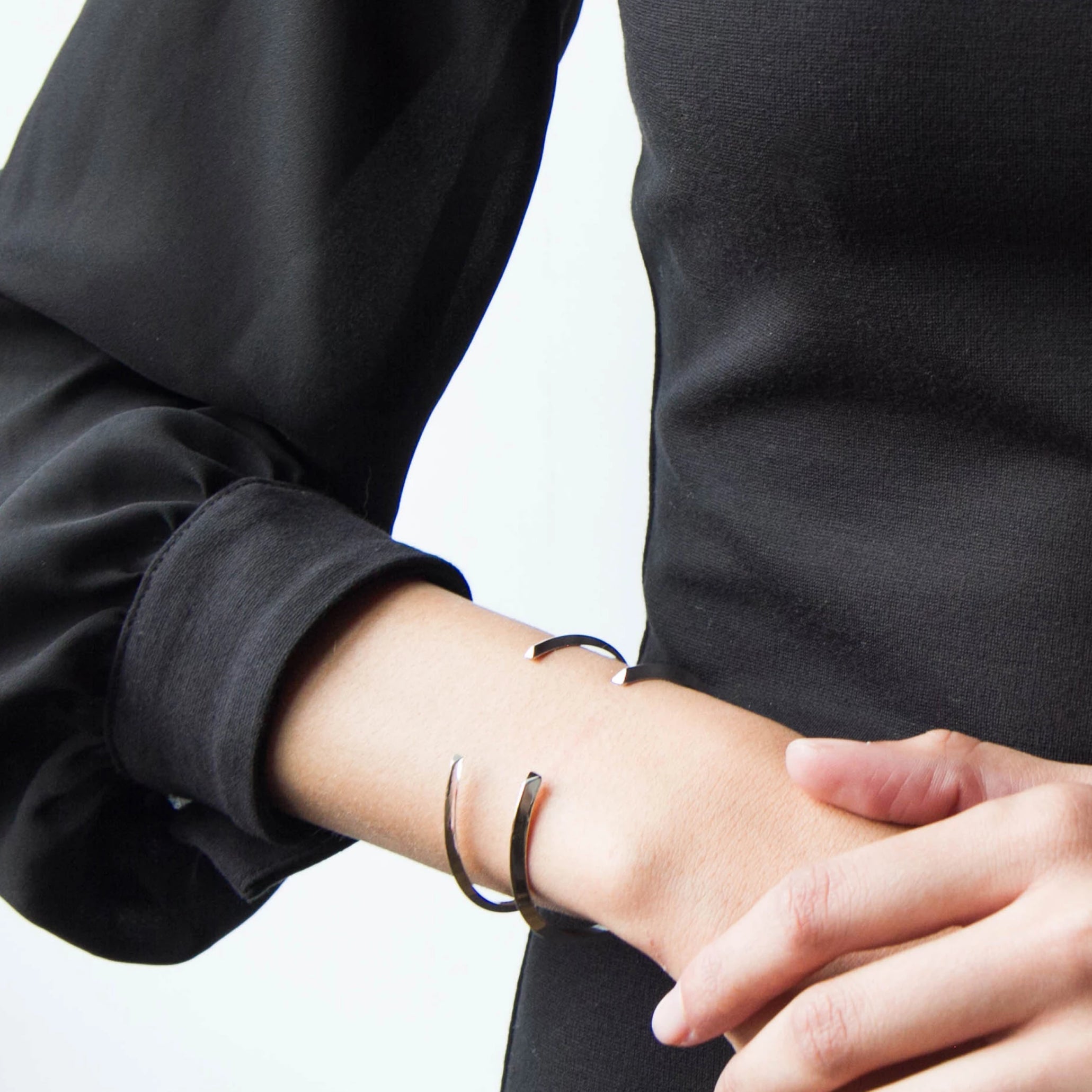 Bracelet Ouvert – Argent sterling