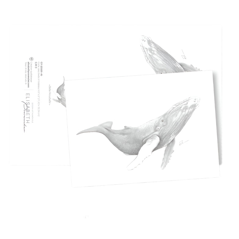 Carte de souhaits - Belle Rosabelle