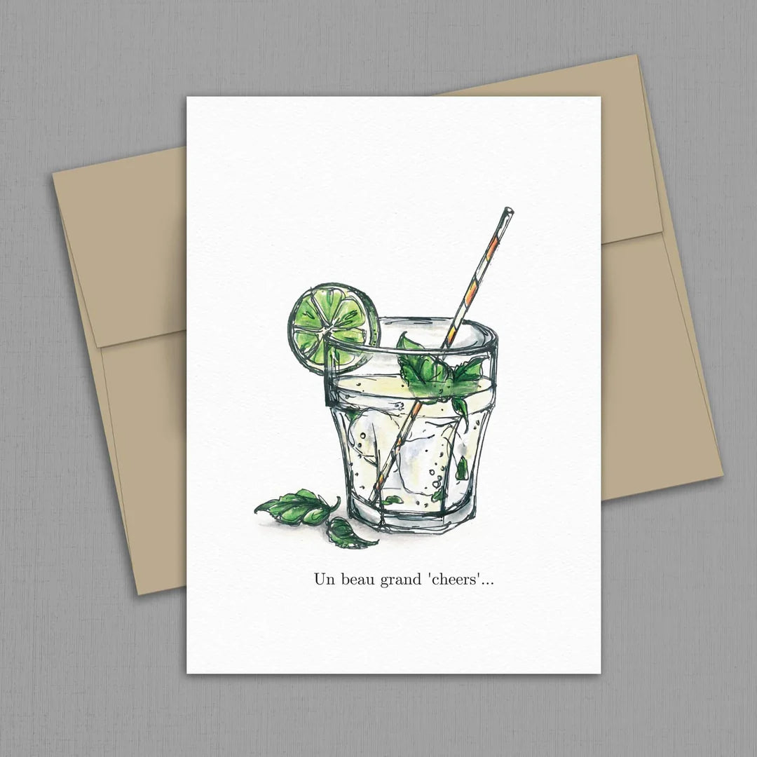 Carte de souhaits - Cocktail
