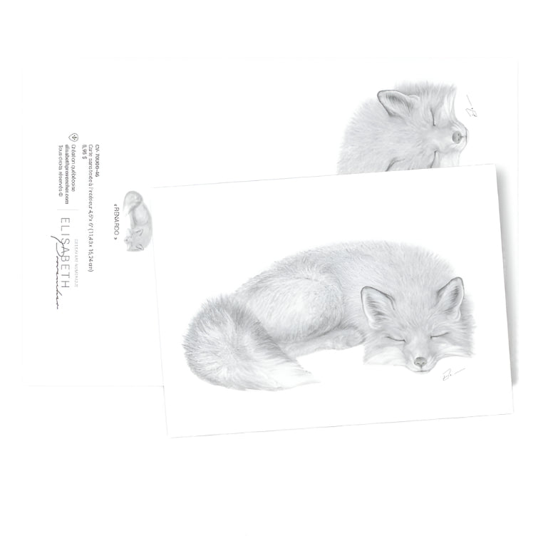 Carte de souhaits - Renardo dodo