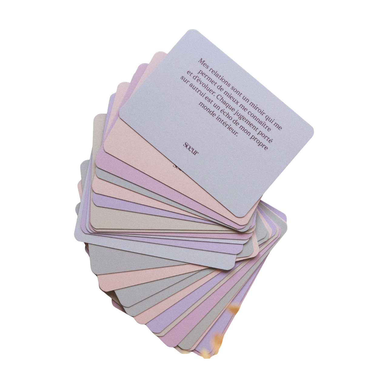 Cartes d'Affirmations Conscientes