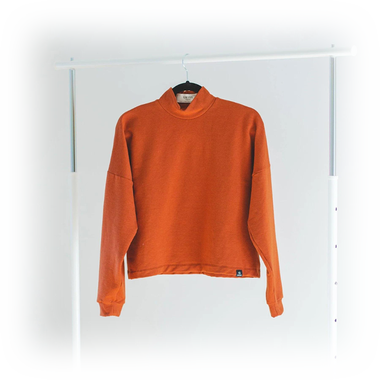 Fleece Sweater - Ginger