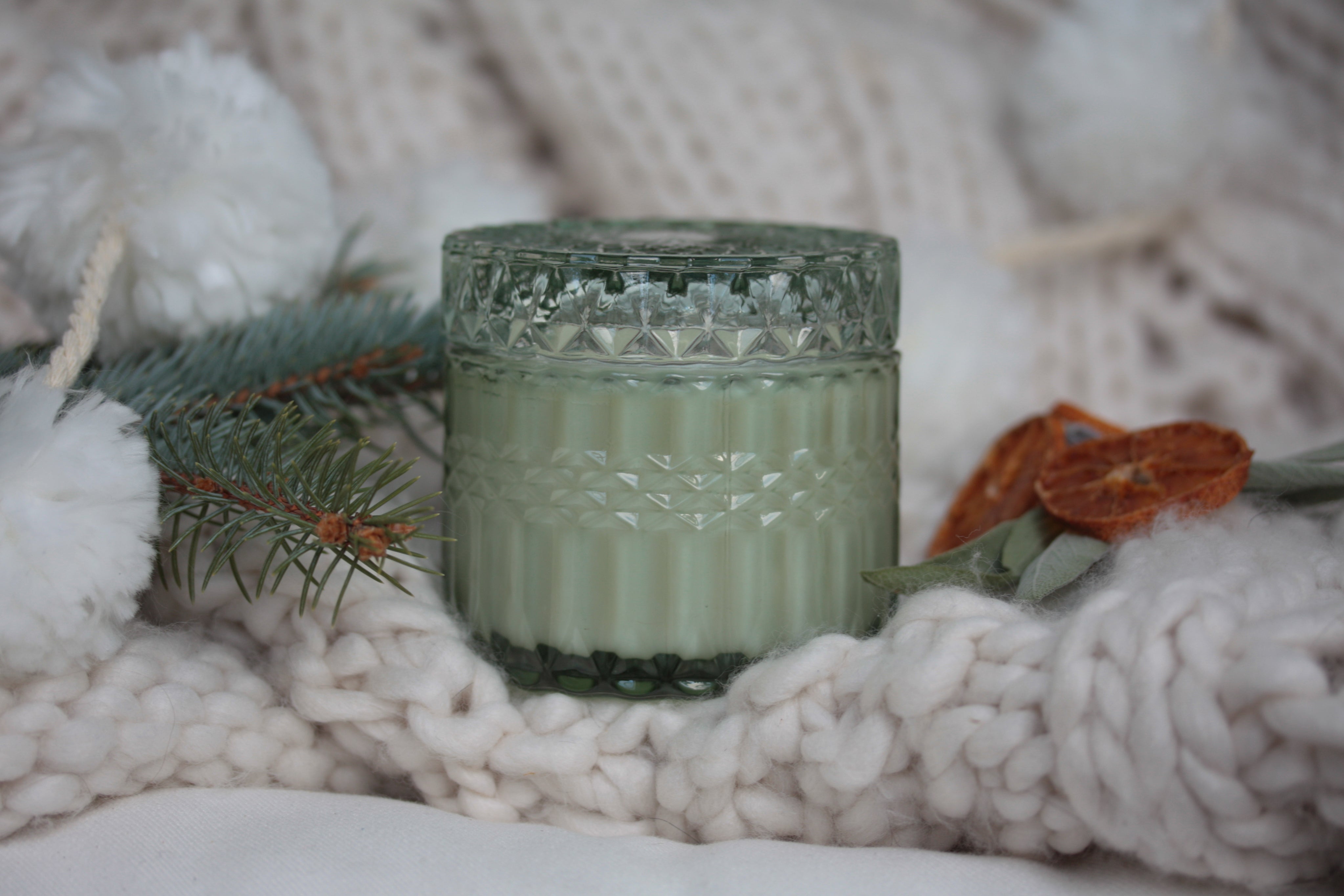 Chandelle Luxe Moment devant le sapin 230 ml