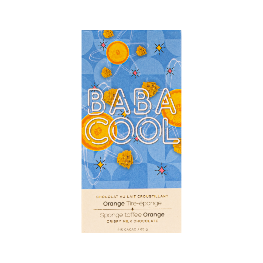 Chocolat au lait croustillant - Orange Tire-Éponge