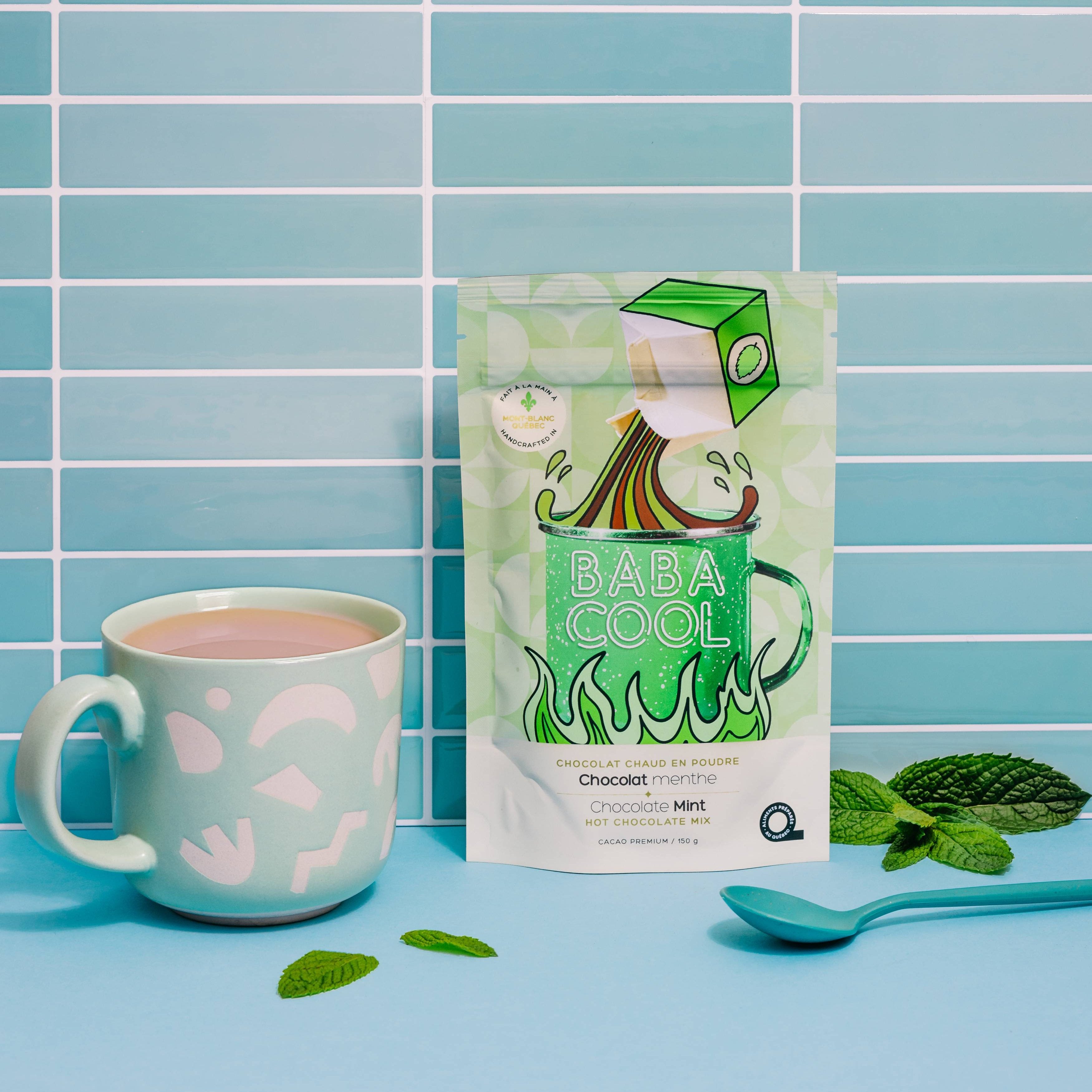 Chocolat chaud en poudre - Chocolat Menthe