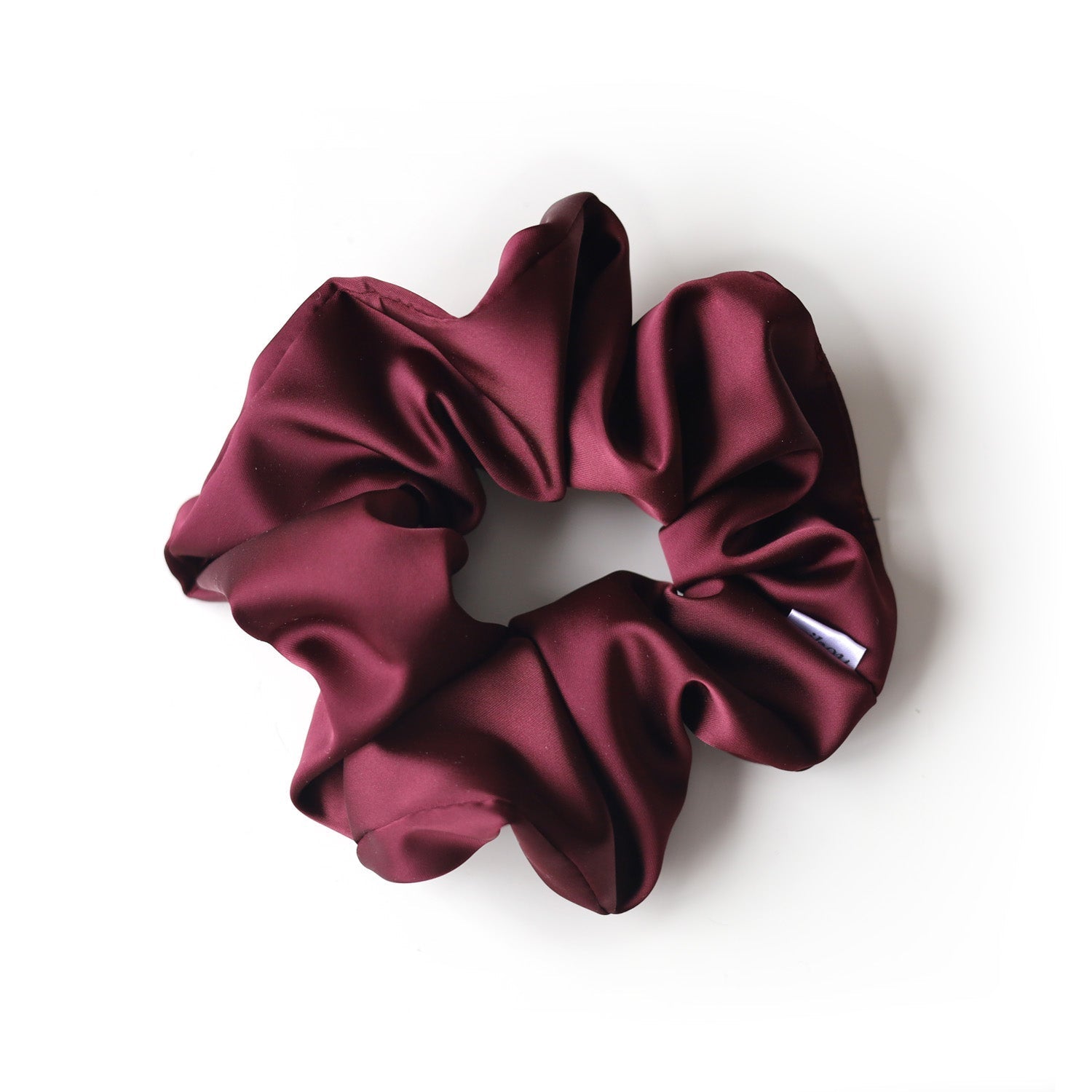 Chouchou large en satin certifié