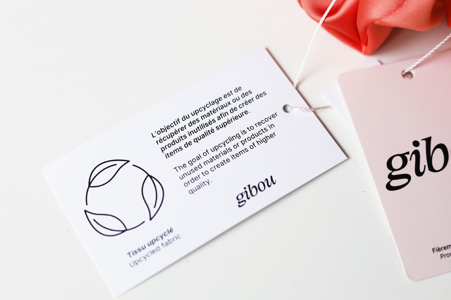 Chouchou large en satin certifié