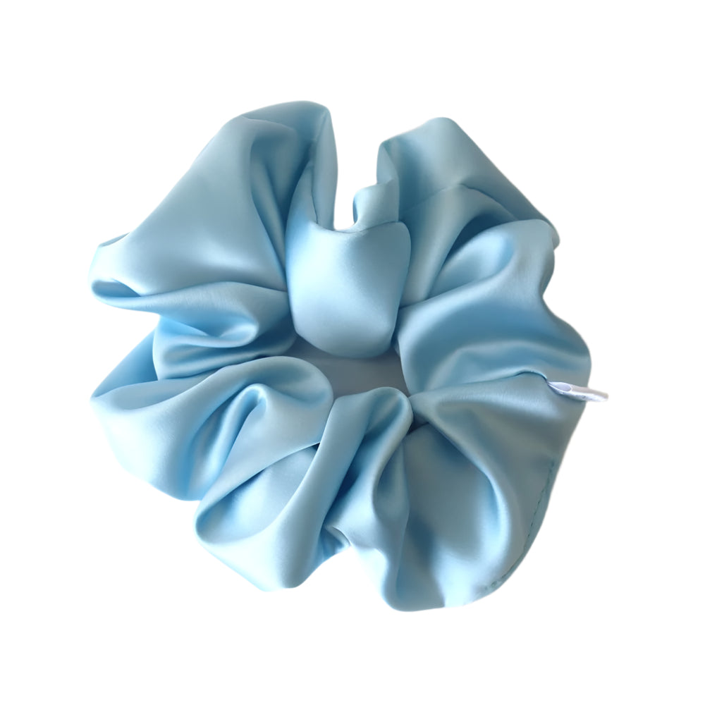 Chouchou large en satin certifié