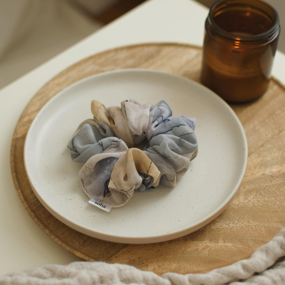 Chouchou satiné | Choisissez votre couleur