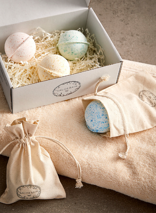 Coffret de bombes de bain - Floral
