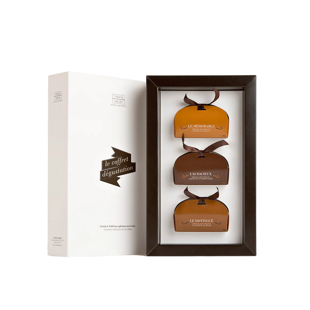 Coffret dégustation - Gâteaux aux fruits