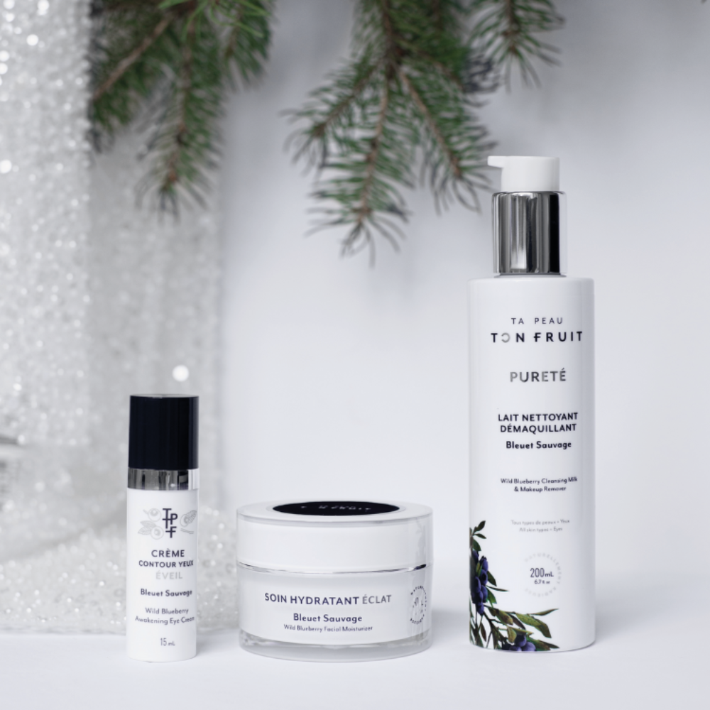 Coffret Minimaliste - Soins pour le visage aux bleuets sauvages