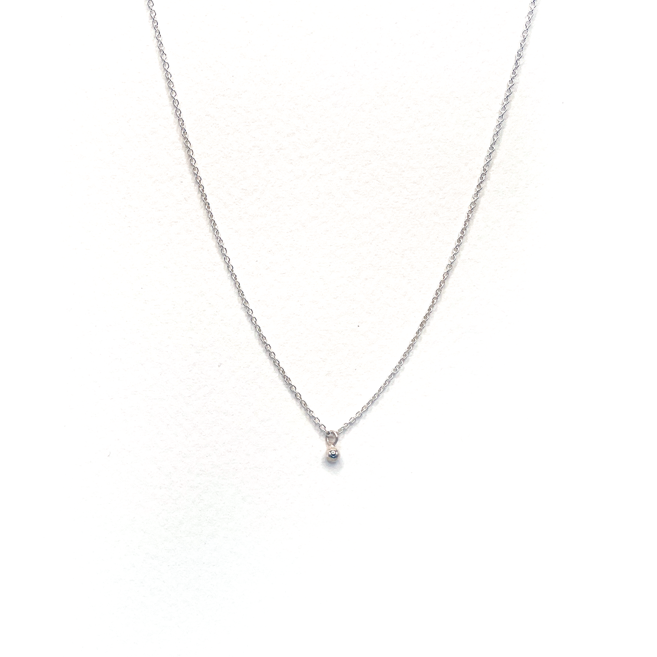 Collier Orb – Argent sterling