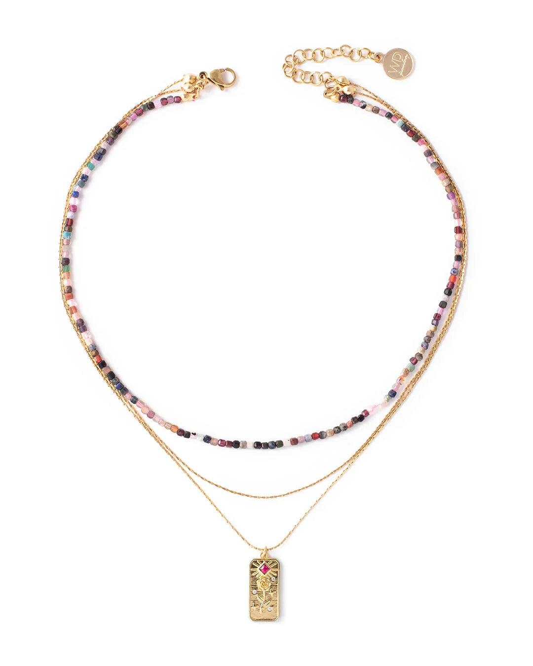 Collier - Pivoine
