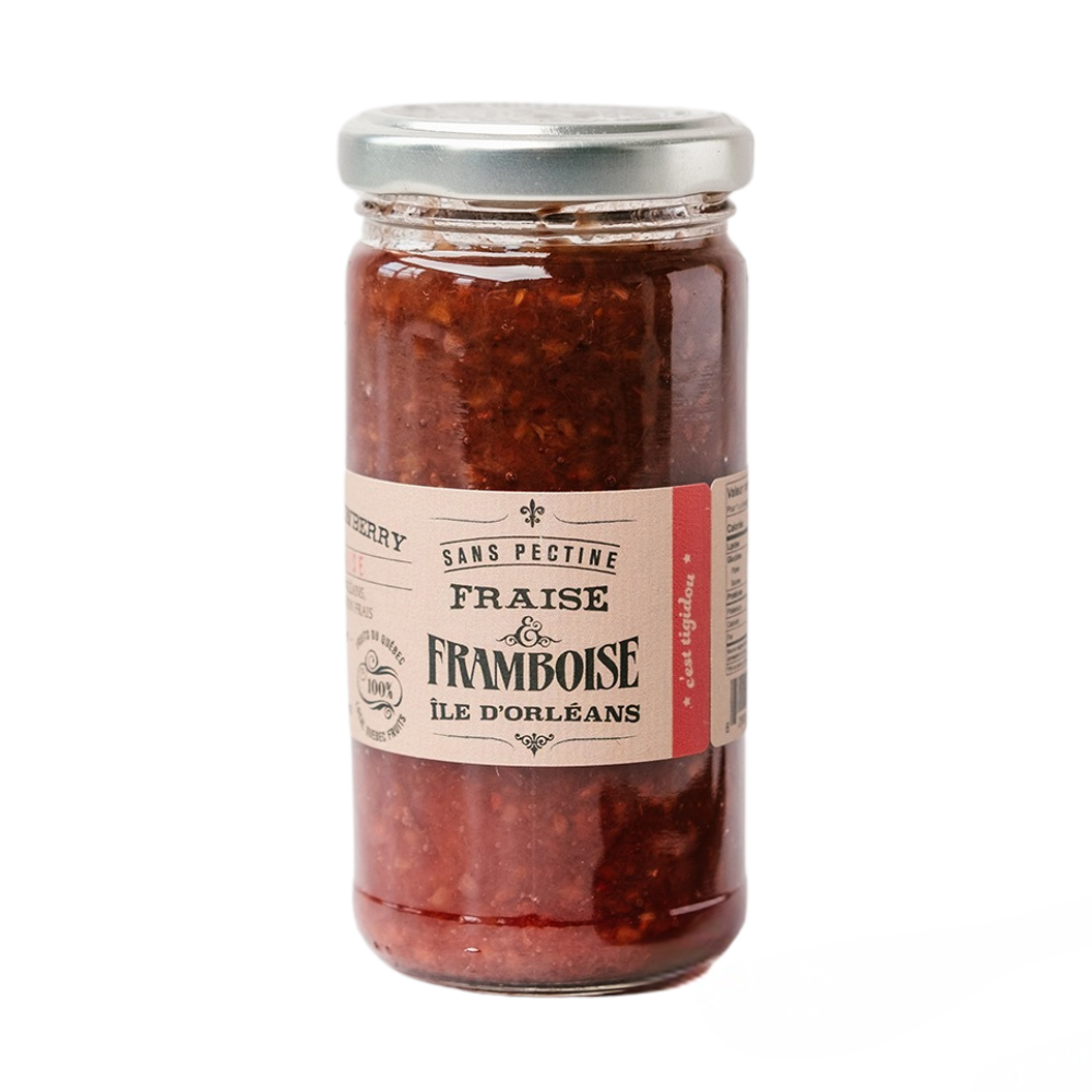 Confiture fraise framboise
