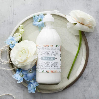Crème Mains + Corps | Pivoine & Feuille d'olivier