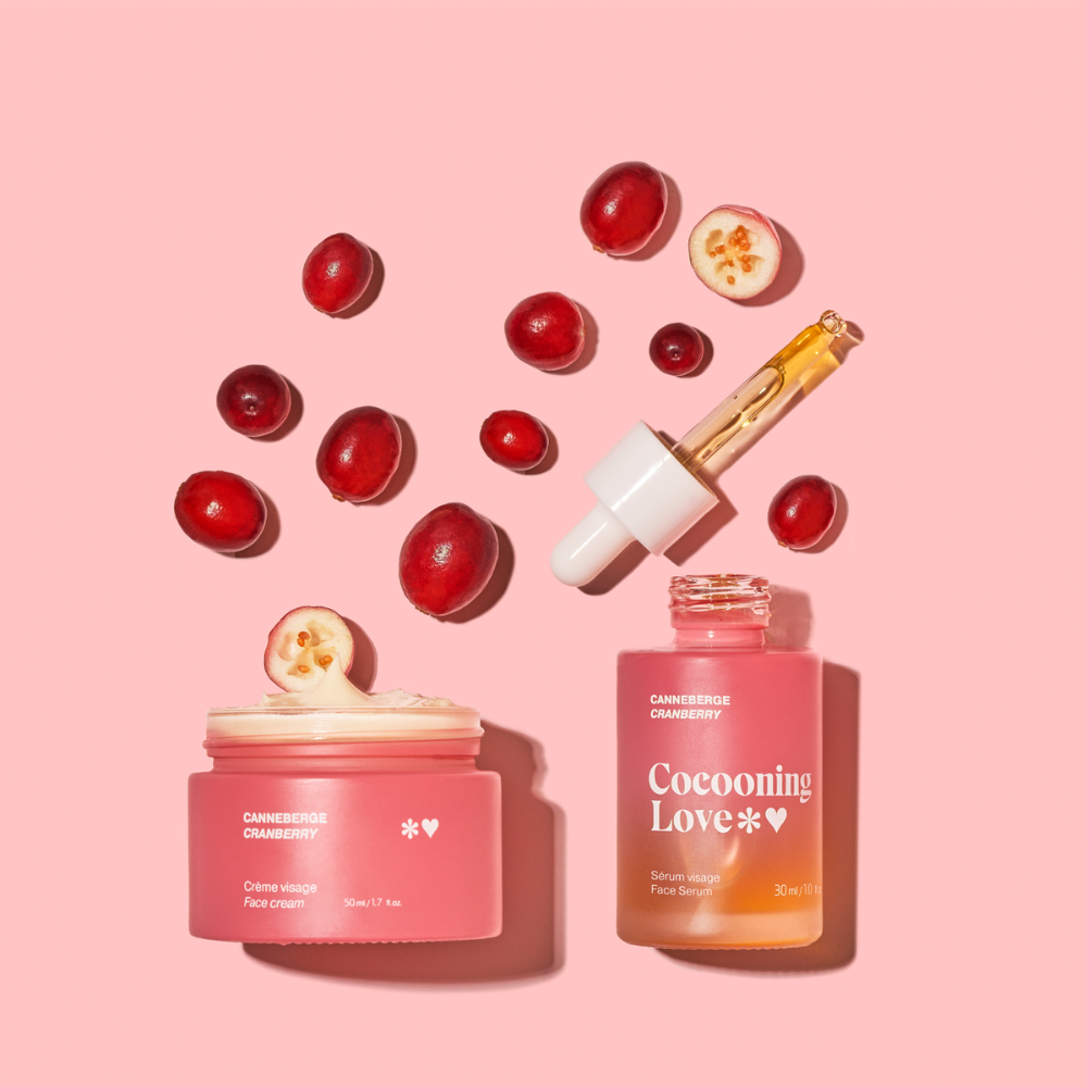 Crème visage peaux normales à sèches - Canneberge